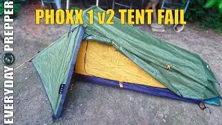 Phoxx 1v2 tent. One man backpacking tent.