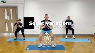 Exercises for MS - Dom Thorpe&rsquo;s MS Warrior Programme 2 - Squat Variations taster video