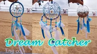 eng/레진아트/바다 컨셉 드림캐쳐 만들기~dream catcher