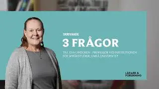 Varför är skrivande så viktigt? Tre frågor till språkprofessorn