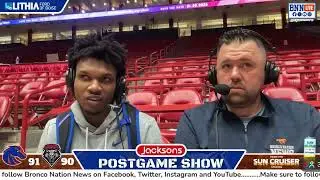Дилан Эндрюс из команды Boise State присоединился к BNN после того, как набрал 33 очка в выездной...