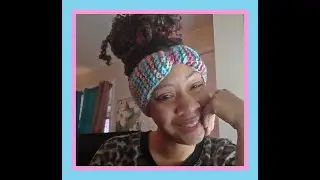DIY loom knit headband