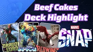 Red-Wing Dragon Lord bring the BEEF! | Marvel SNAP Deck Highlight
