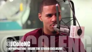 J. Cole - Inside the Studio on SiriusXM Hip Hop Nation Pt. 1