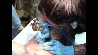 Rib Tattoo done by Shige Yellowblaze Japan (Part 1)