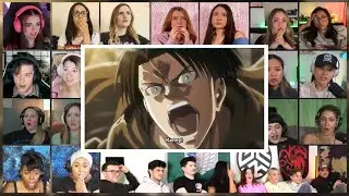 Attack on Titan Season 3 episode 1 Mega Reaction Mashup  | 進撃の巨人  | Shingeki no Kyojin