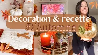 DÉCORE & CUISINE AVEC MOI POUR L’AUTOMNE 2022 |  Recette Carrot cake facile et rapide  | Anibellie