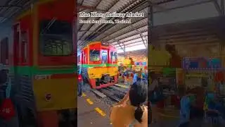 【Insta360 X3】skillism VR/360 - Mae Klong Railway Market, Thailand #vrvideo #vrtour #skillism