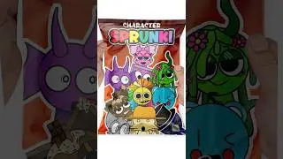 Incredibox Sprunki Character Bling Bag |ASMR #sprunki #shorts #incredibox #diy #craft #blindbag
