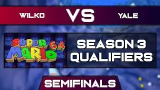 Wilko vs Yale | Semifinals | GSA SM64 70 Star Speedrun League Season 3 Qualifiers