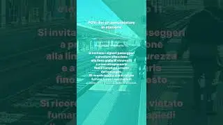 🚂Can you keep the tempo while reading Italian? 🕒#Challenge #LearnItalian #StationAnnouncer #Reading