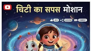 Chinti Ka Space Mission | Hindi Cartoon Story for Kids | Moral Adventure #HindiCartoon #cartoon