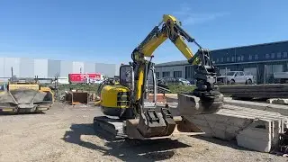 Köp Grävmaskin Wacker Neuson 6003 med redskap på Klaravik