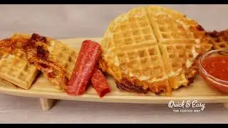 Quick & Easy: Kodiak Pizza Waffles