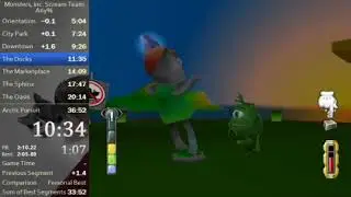 Monsters, Inc. Scream Team Any% 36:40 (PC)