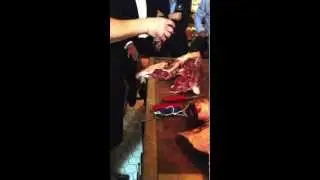 Butchery Demo at The Anthologist