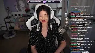 Pokimane - c&eacute;line plays among us - roleplay session! 20201111