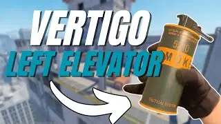 Vertigo Left Elevator Smoke in CS2 (Pro Lineup Made Simple)