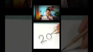 20 3D drawing for 3 pencil #short reaction #shortsfeed  #reaction