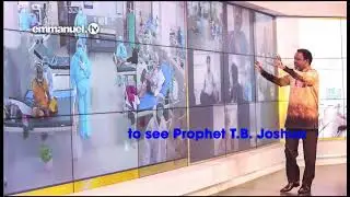 Stay tune to see Prophet T.B. Joshua engage in prayer for patients in India!