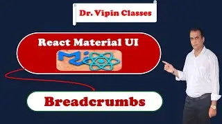 24. React Material UI Breadcrumbs | Dr Vipin Classes