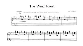 Joe Hisaishi - The Wind Forest / Path of the Wind [with score]