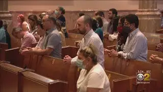 Worshipers Joyfully Return To Church In Person With COVID-19 Capacity Restrictions Lifted