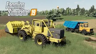 FS19 |Карта Kolonia 1990| Вывоз навоза Кировец К-701 погрузчик, DEUTZ MAGIRUS, Т-150К-09