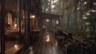 Natural Rain Sounds to Drift You to Sleep | Soothing Forest Rain