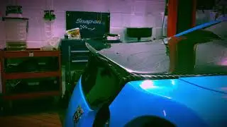 4SRC Nissan GTR35 full carbon duck tail boot lid/ trunk fitted