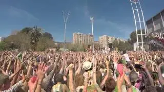 Holi explosion of colors - Holi Barcelona