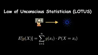 Probability Theory CH 23: Cracking LOTUS:  Applying the Law of Unconscious Statistician