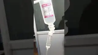 IV Fluid: Normal Saline NS | iv kaise lagaen | intravenous kese lagae | Injection kese lagae