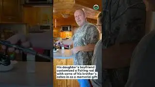 Memorial Fishing Rod for Late Brother || ViralHog