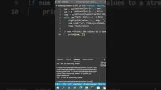 Armstrong number in python #python #programming #armstrong number in python using for loop #shorts