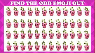 Find The Odd Emoji Out In This Fun Puzzle Challenge BRAIN GAMES Challenge! 🧠🔢 +50 PUZZLES