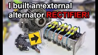 Custom External Rectifier for vehicle alternator