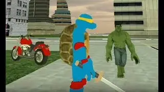 Monster vs Ninja City Battle #2 | Ninja Superhero Monster City Missions - Android GamePlay