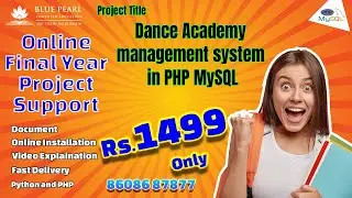 Dance Academy Management System Project in PHP MYSQL Online Dance Classes Registration System in PHP