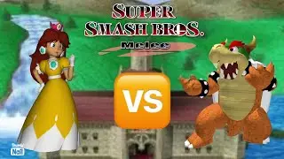 SSBM Turbo DX - Daisy vs Bowser