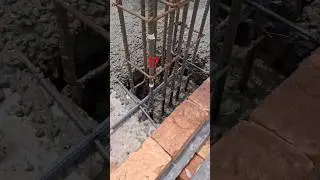 how to casting column with slab