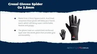 Cressi Gloves Spider Go 2 5mm