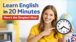 Learn English in 20 Minutes a Day | Simple Daily English Routine