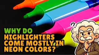 Why Do Highlighters Come Mostly in Neon Colors? The Bright Truth! [ID0605]
