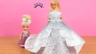 Barbie's Wedding Day! Elsie and Annie are Flower Girls👰💐