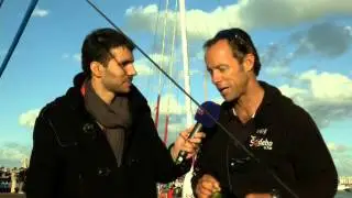 Sodebo Ultim' - Thomas Coville : Un bon d&eacute;part !