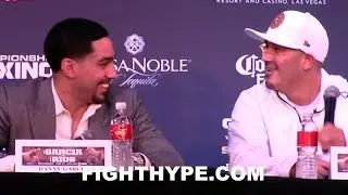 (FUNNY) BRANDON RIOS CALLS DANNY GARCIA A 