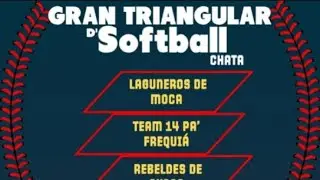 TEAM. 14 PA FREQUIÁ VS. LAGUNEROS DE MOCA TRIANGULAR RONAL ALEJO PLAY DE SOTO, LA VEGA REP. DOM.