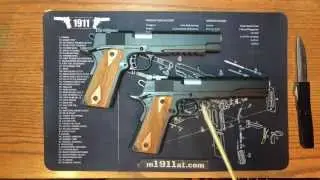 Сравнение 6-дюймового длинноствольного оружия Rock Island Armory модели Tac Ultra № 51529 и модели № 51154 в калибре 45 ACP