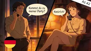 Learn German through Dialogues (A1-A2): 5 Simple Conversations For Beginner